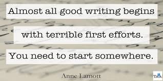 Anne Lamott quote on good writing