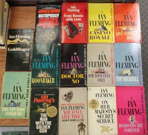 James Bond novels by Ian Fleming