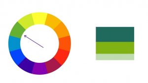 Monochrome colour pallet 