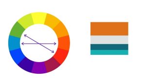 Complementary colour pallet 