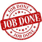 Job done after writing
